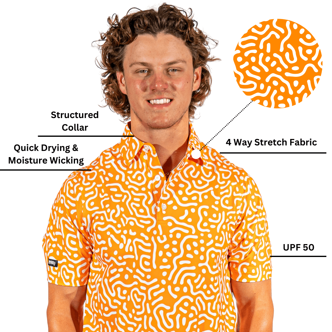 Wrong Fairway Men's Polo - 2putt