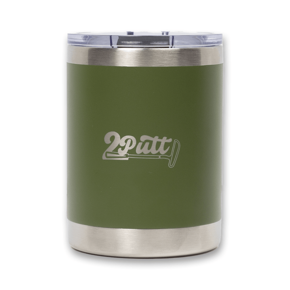 10 oz Dark Green Tumbler - 2putt