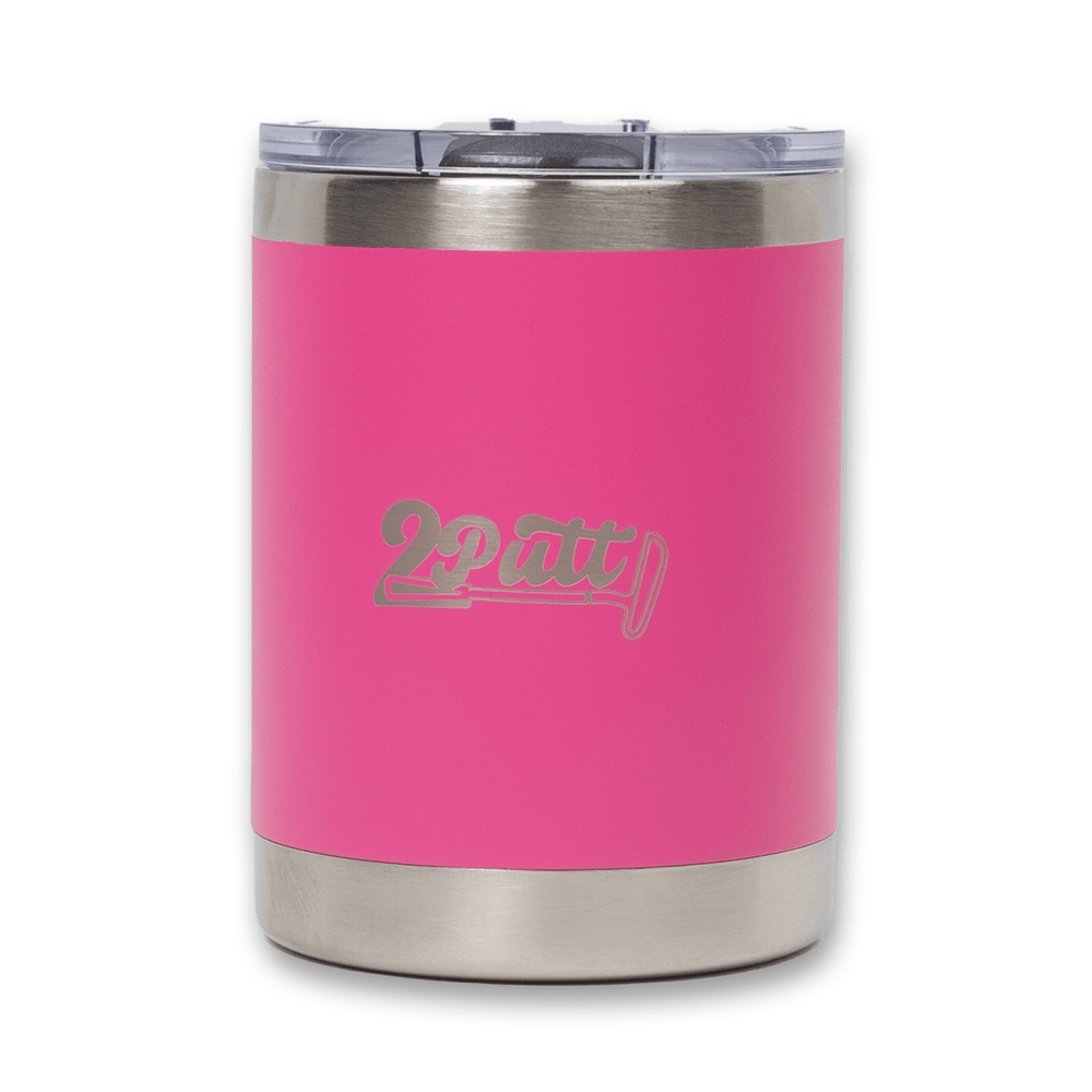 10 oz Hot Pink Tumbler - 2putt