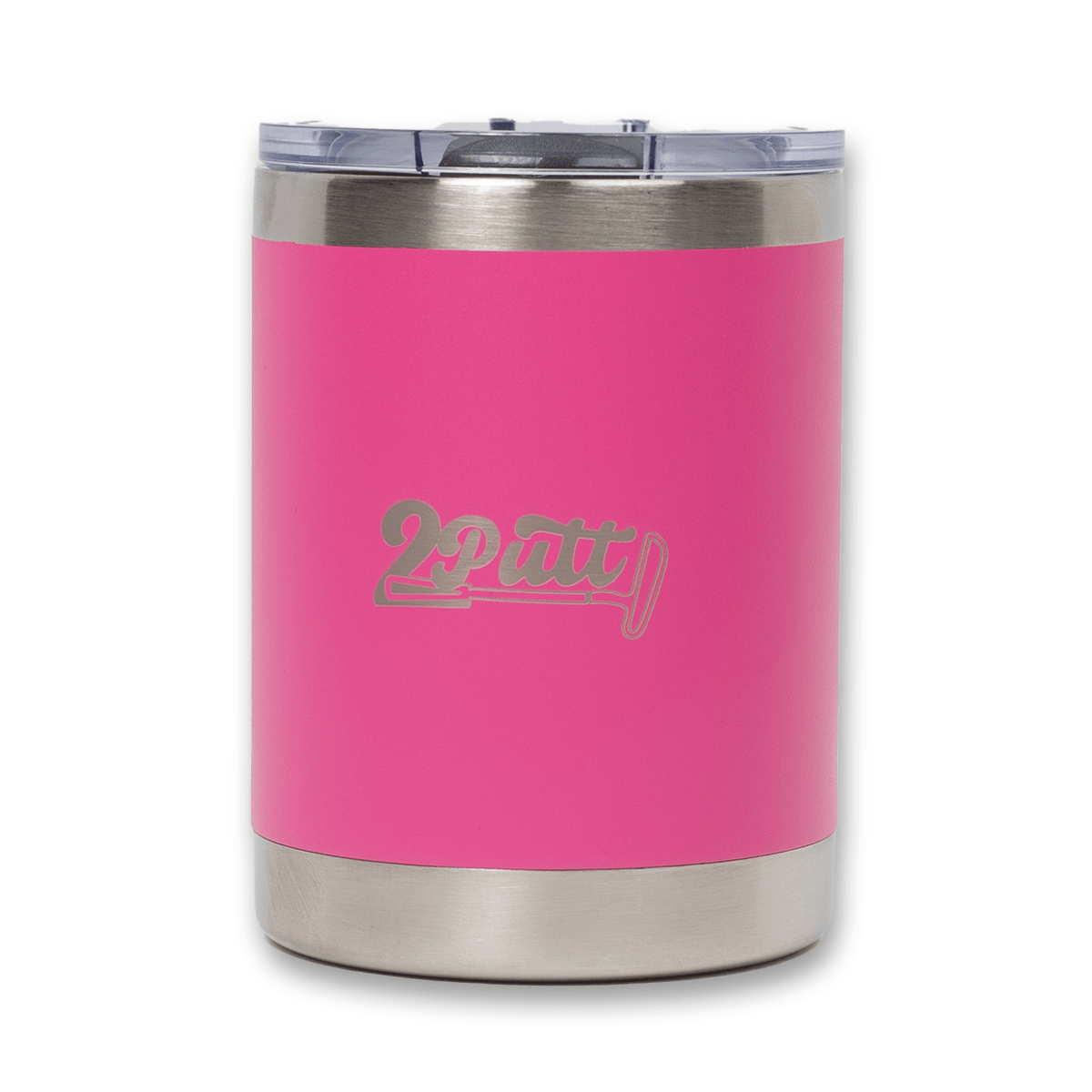 10 oz Hot Pink Tumbler - 2putt