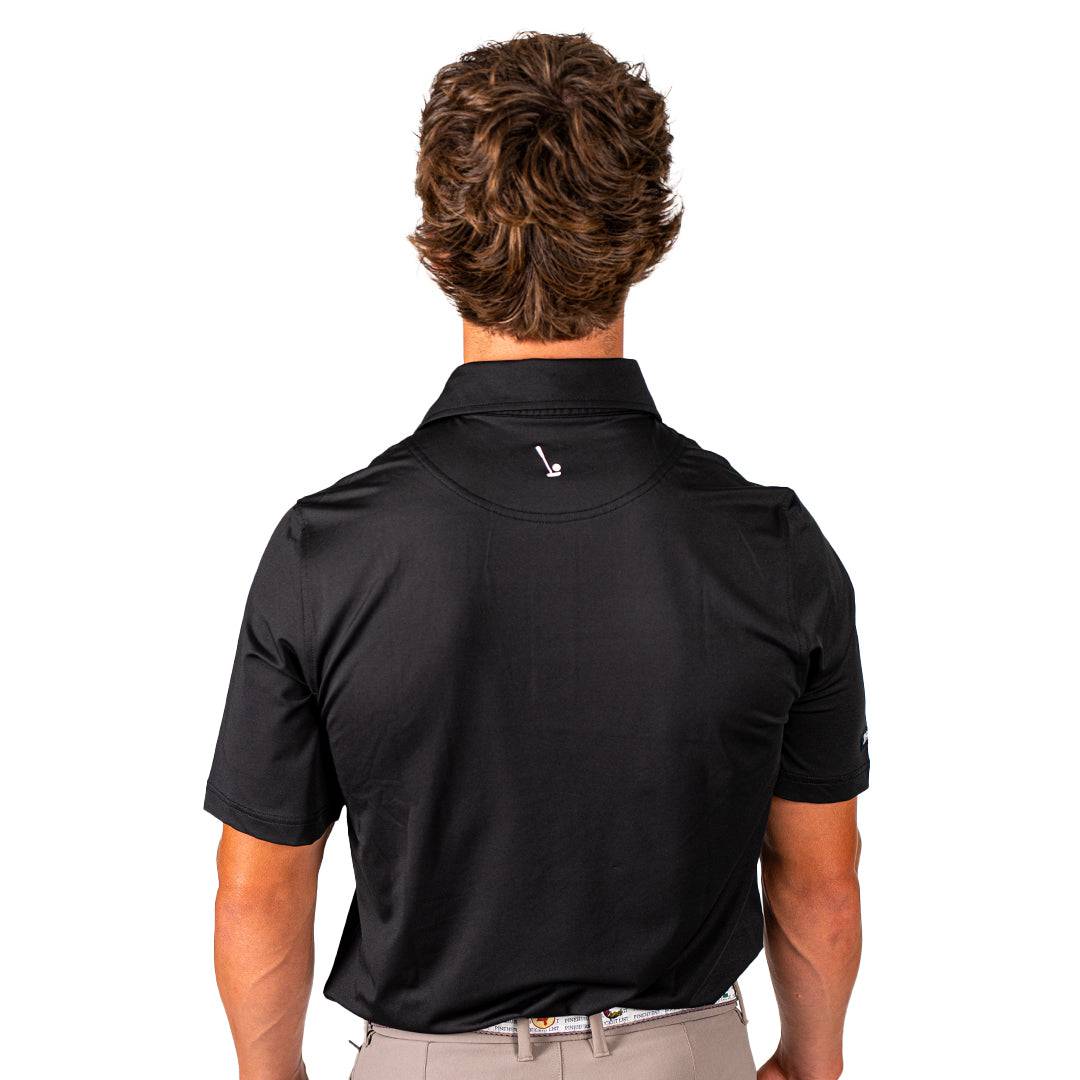 Blacked Out Men's Polo - 2putt
