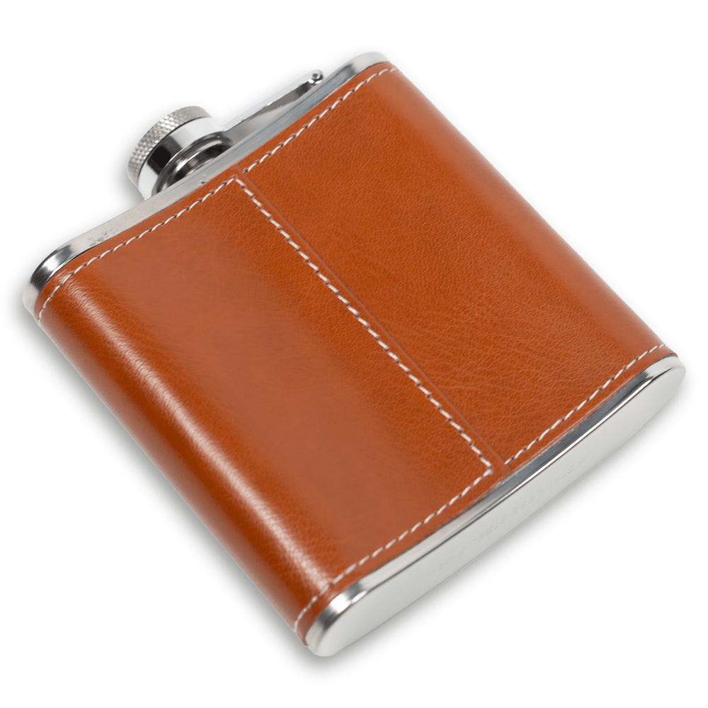 
                  
                    6oz Leather Wrap Flask - 2putt
                  
                