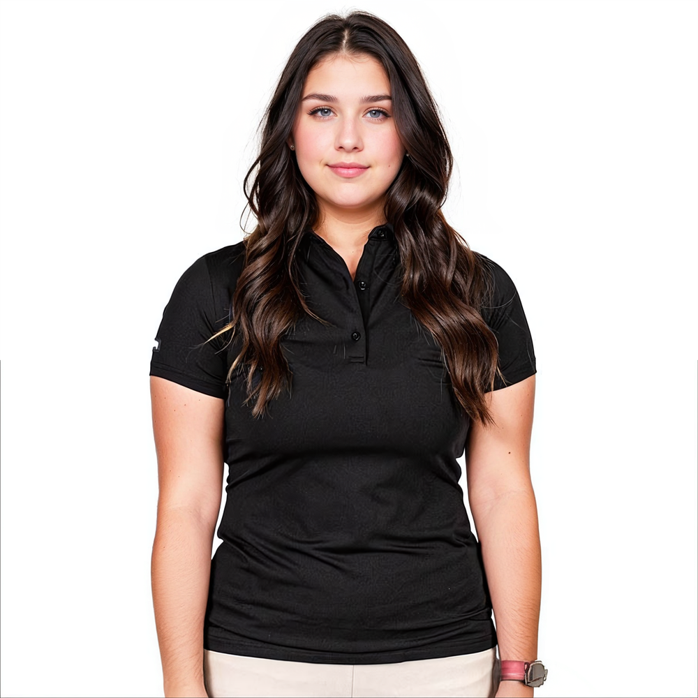 Blacked Out Women's Polo - 2putt