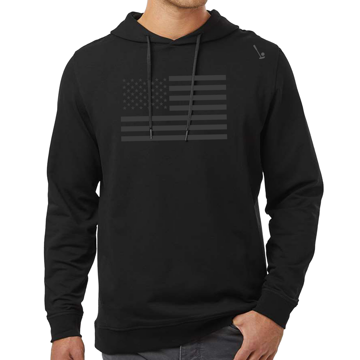 American Flag Performance Hoodie