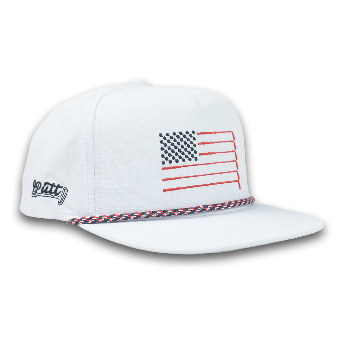 American Flag Rope Hat