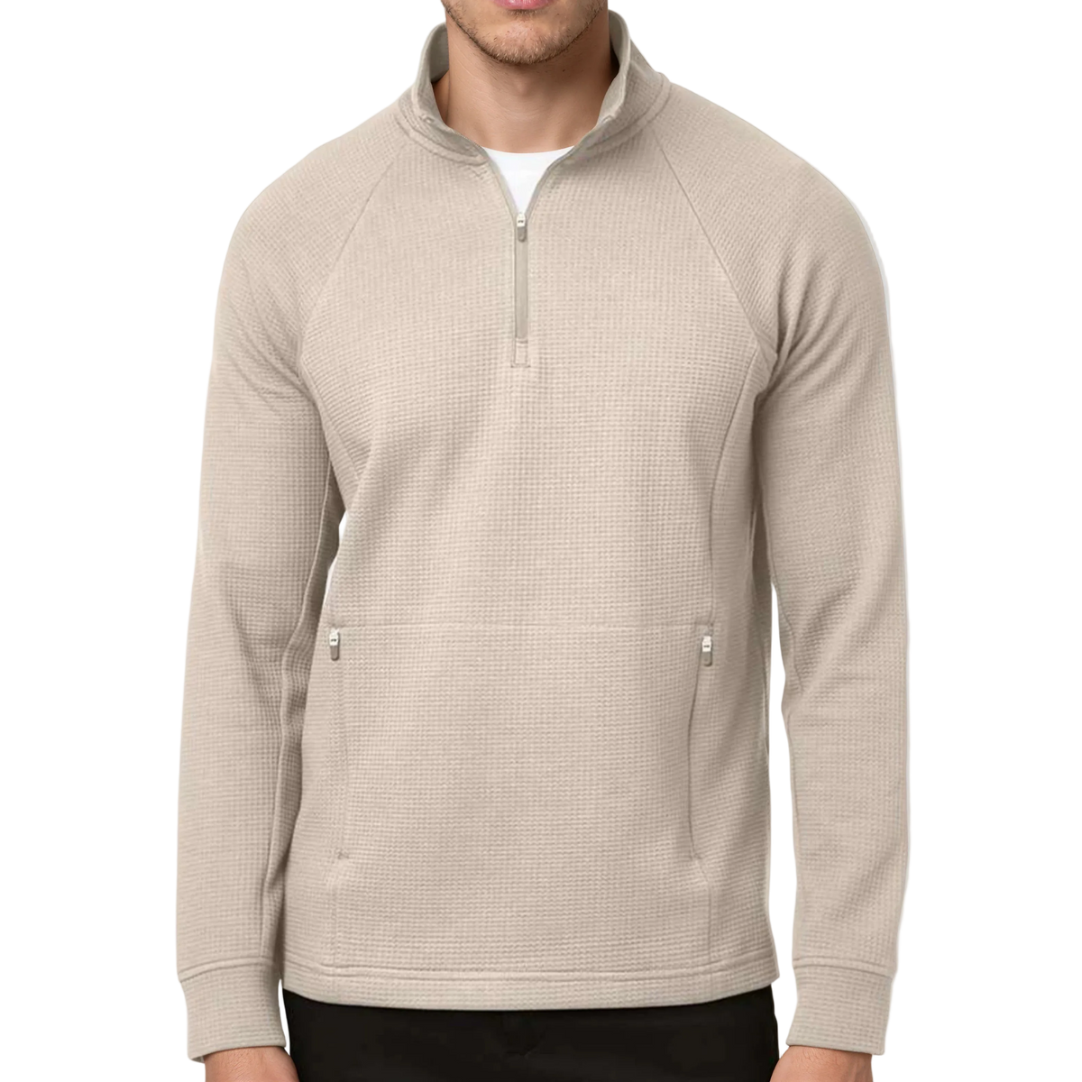 Bunker Fairway Waffle Quarter Zip