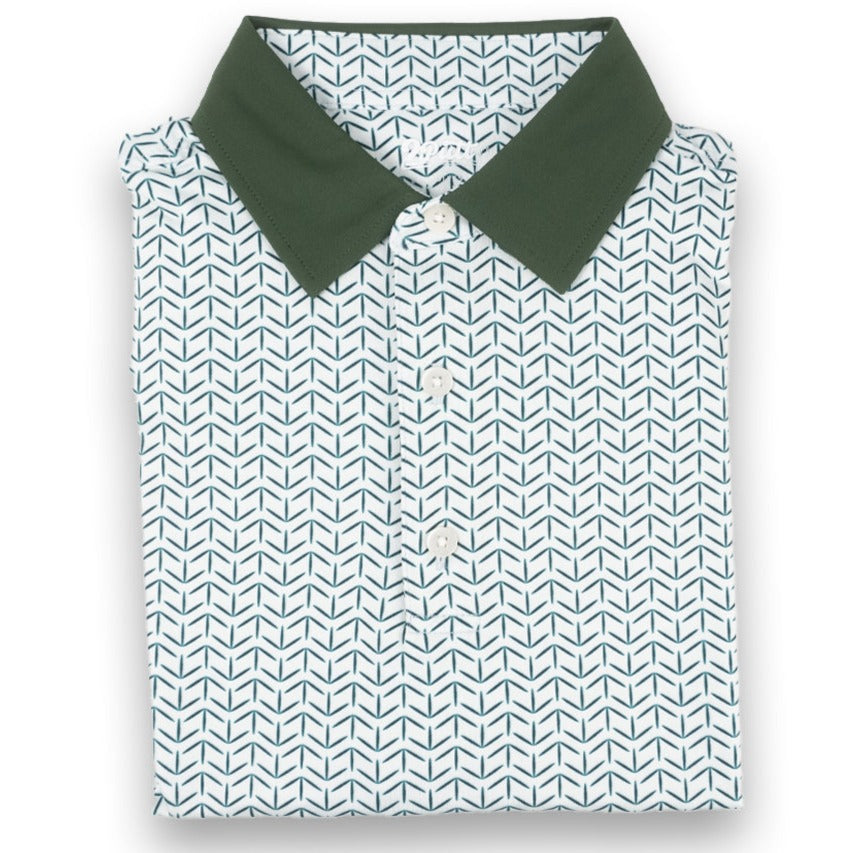 Mystic Green Men's Polo