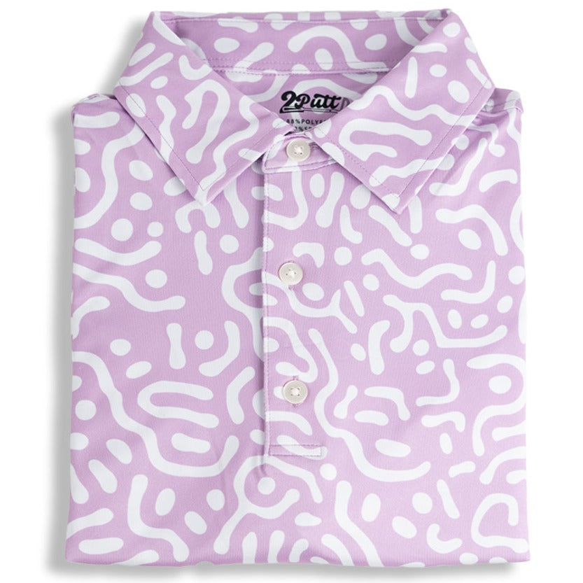 
                      
                        Wrong Fairway Men's Polo (Lavender) - 2putt
                      
                    