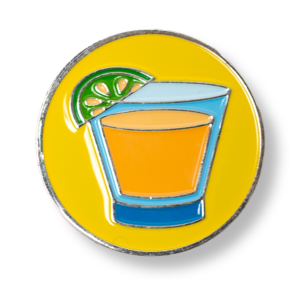 Tequila Shot Ball Marker