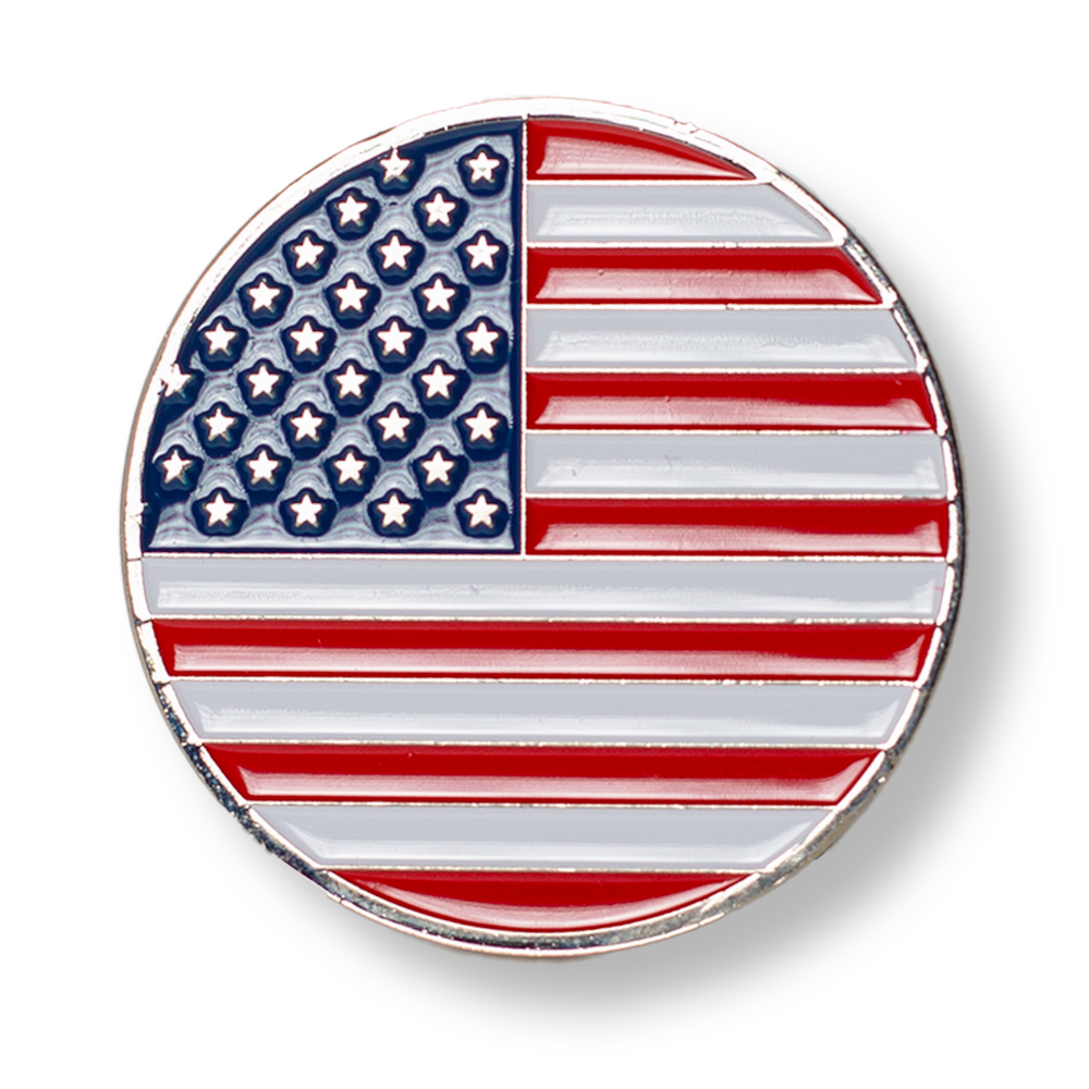 
                  
                    American Flag Ball Marker - 2putt
                  
                