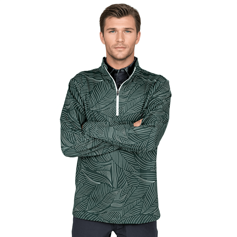 Bermuda Leaf Men's Q - Zip - 2putt