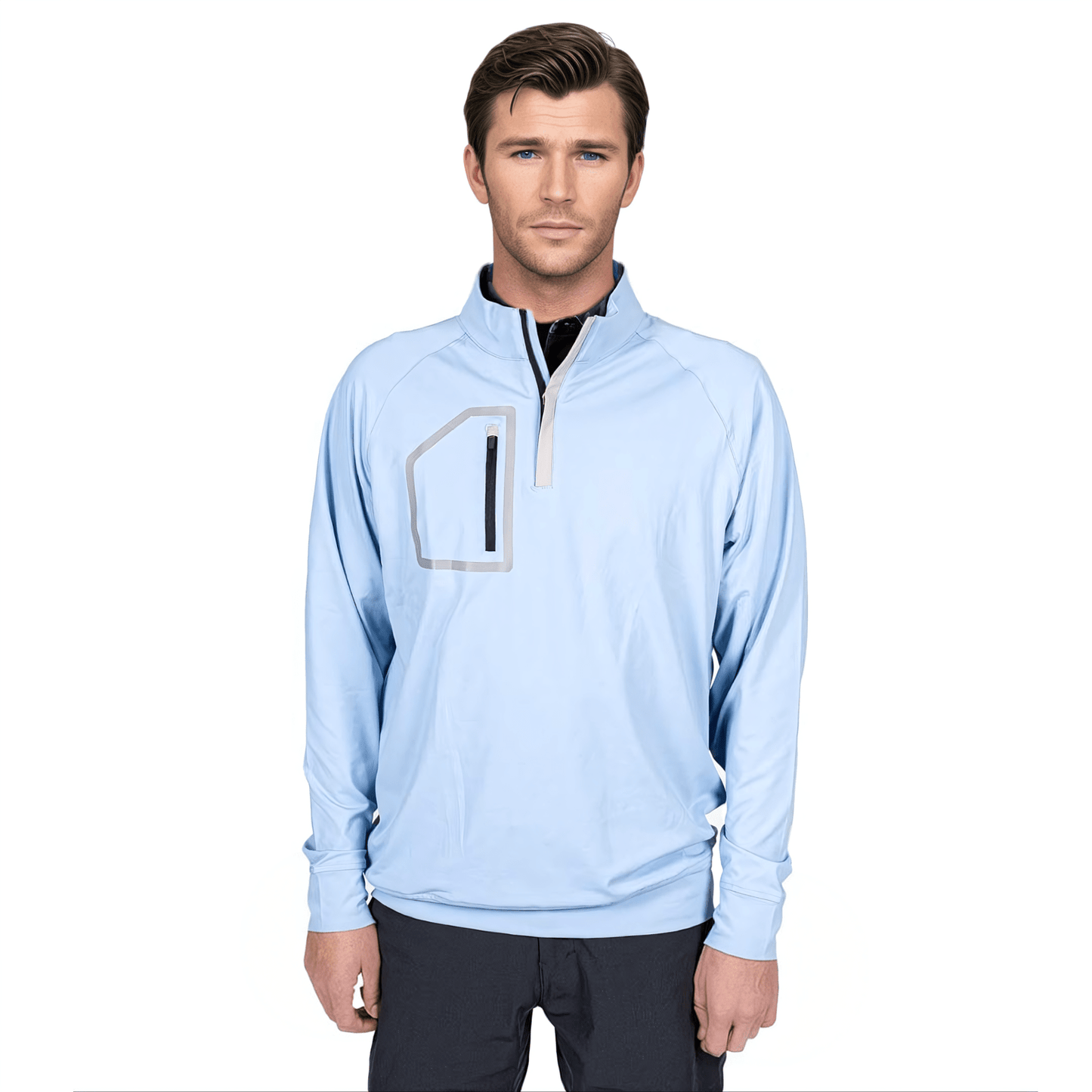 Birdie Blue Men's Q - Zip - 2putt