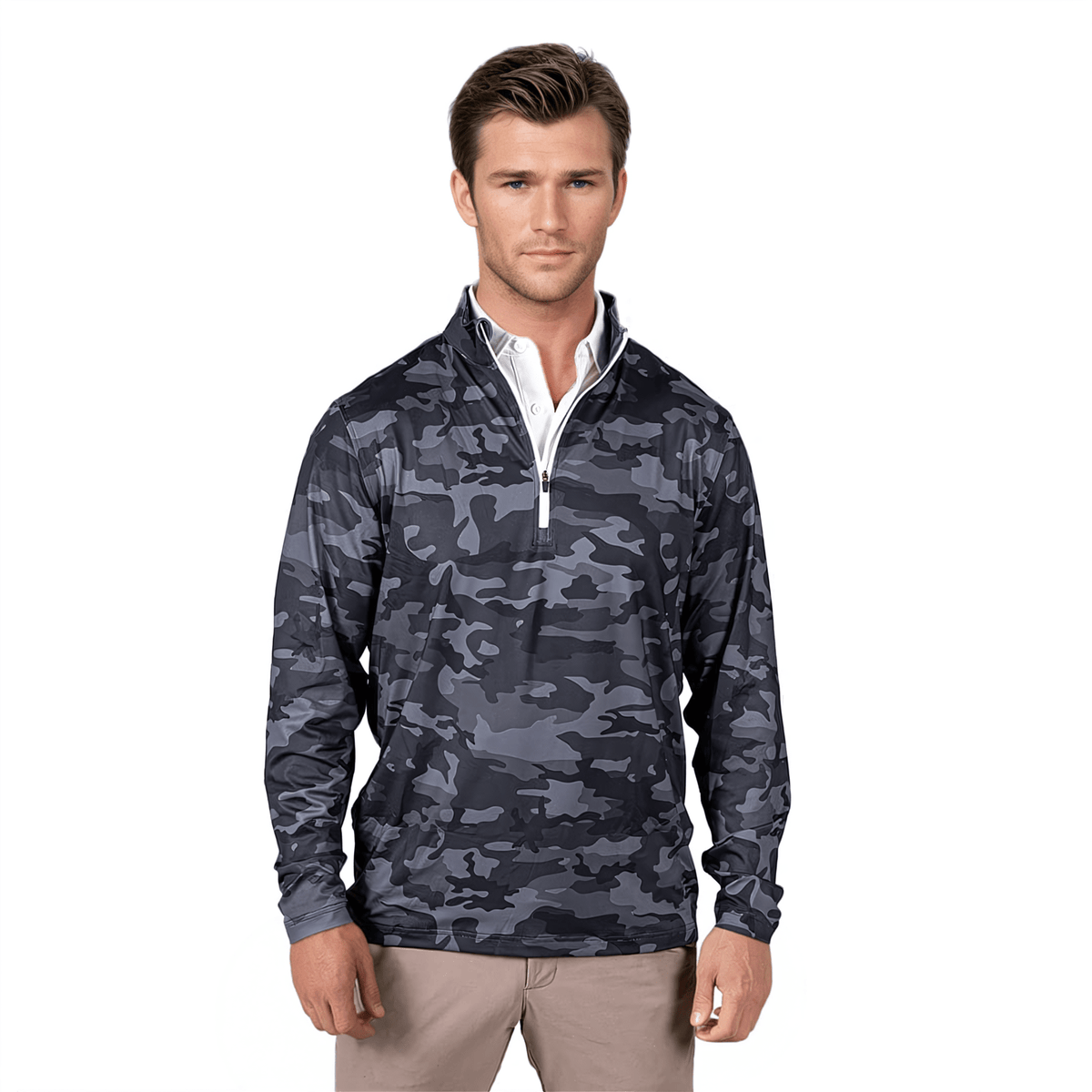 Camo Q Zip