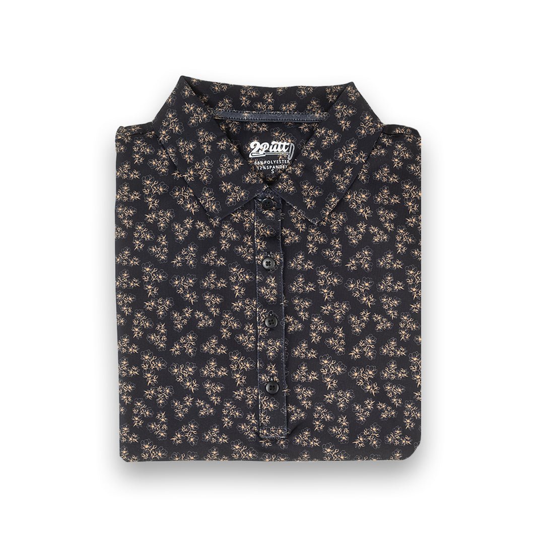 Dark Floral Polos