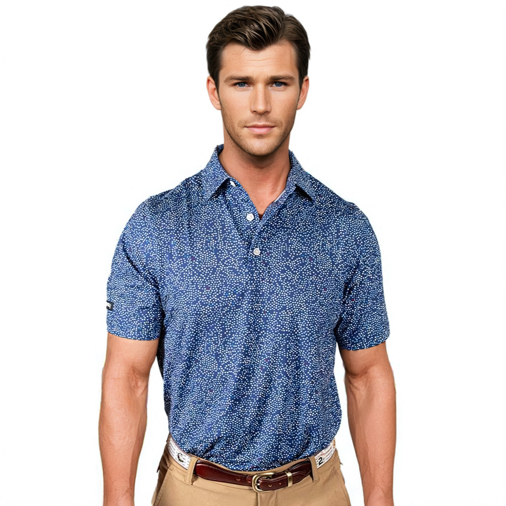 
                      
                        Starry Night Men's Polo - 2putt
                      
                    