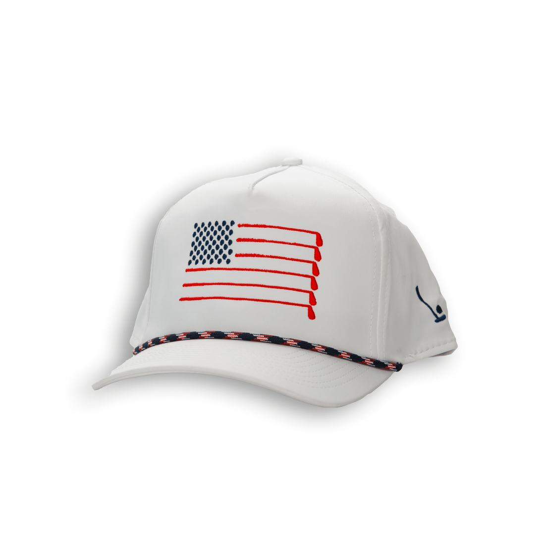 Flag Rope Hat American Flag Rope Hat – 2putt