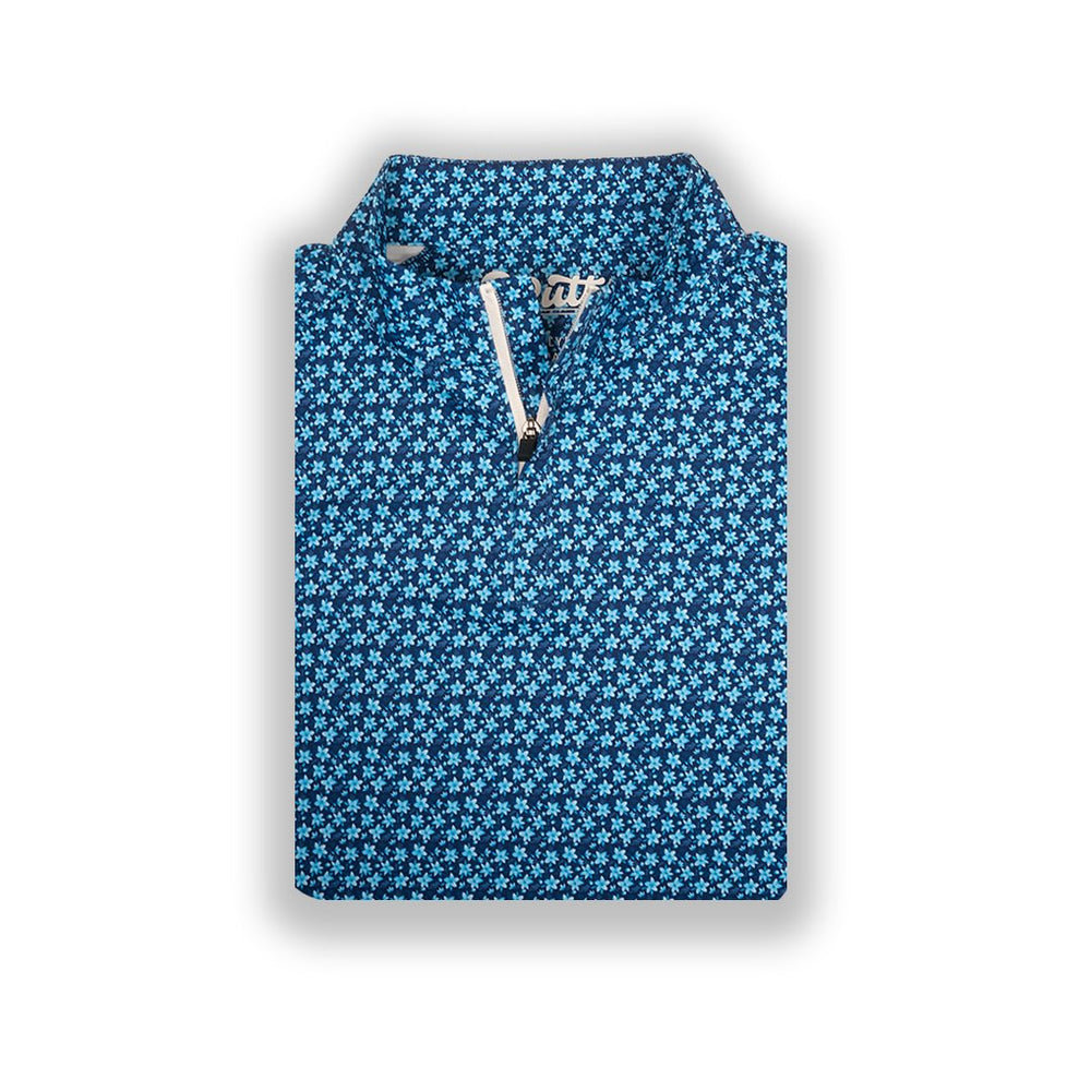 Floral Club Men's Q - Zip - 2putt