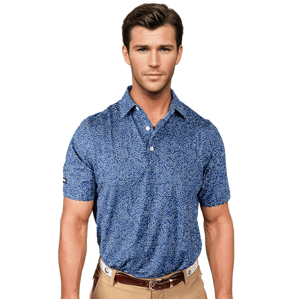 Starry Night Men's Polo - 2putt