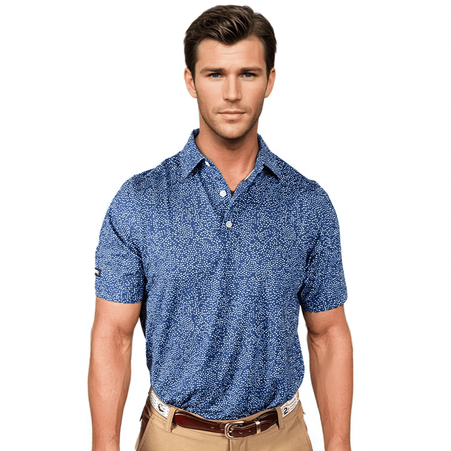 Starry Night Men's Polo - 2putt