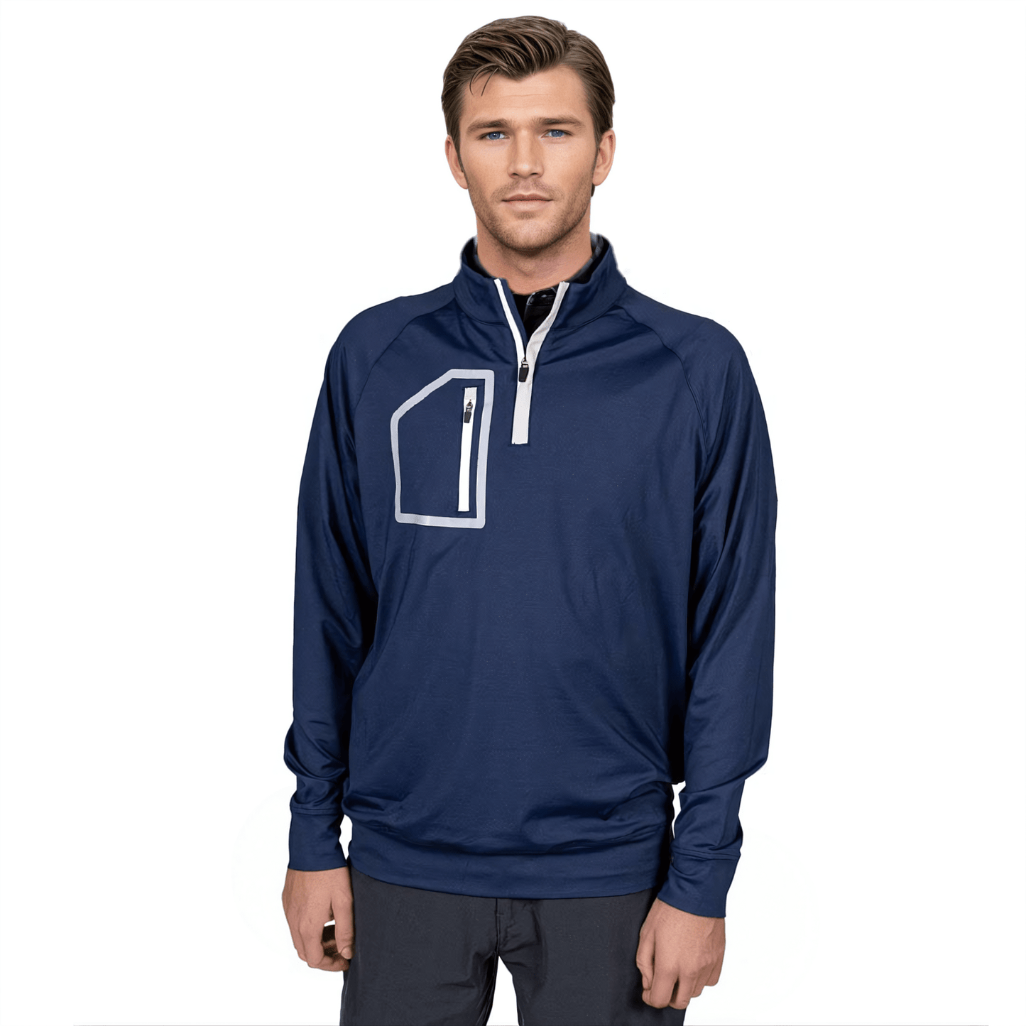 The Tips Men's Q - Zip - 2putt